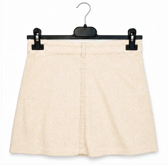 Witte Zeeman rok maat 12-14 jaar – gouden knoppen + details – super staat – photo 3